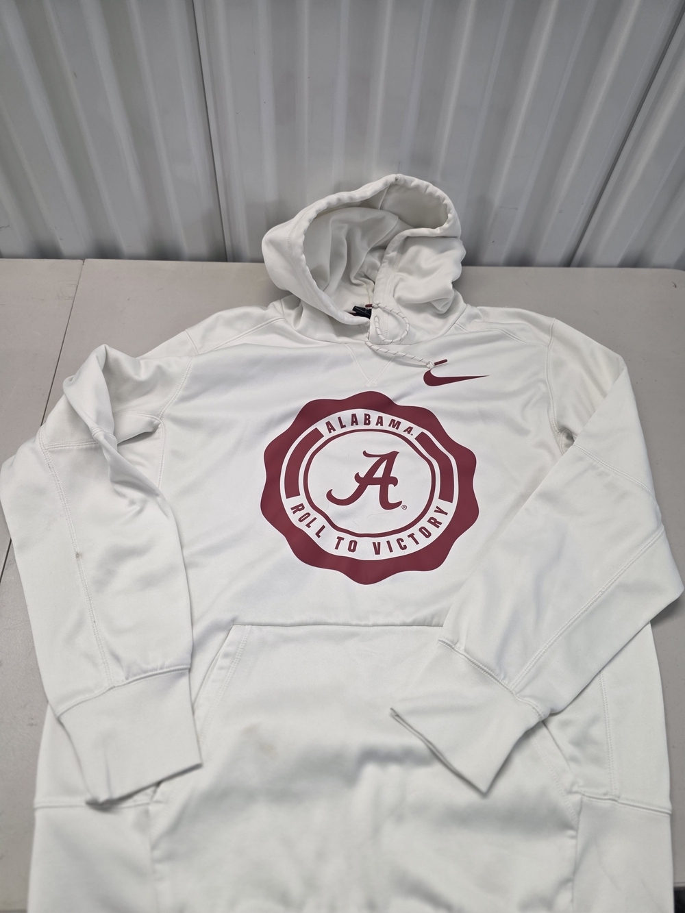 Nike Alabama Crimson Tide Football Roll To Victory Hoodie Sweatshirt Men's Size